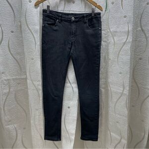 Silver Jeans Black High-Rise Button Fly Jeans